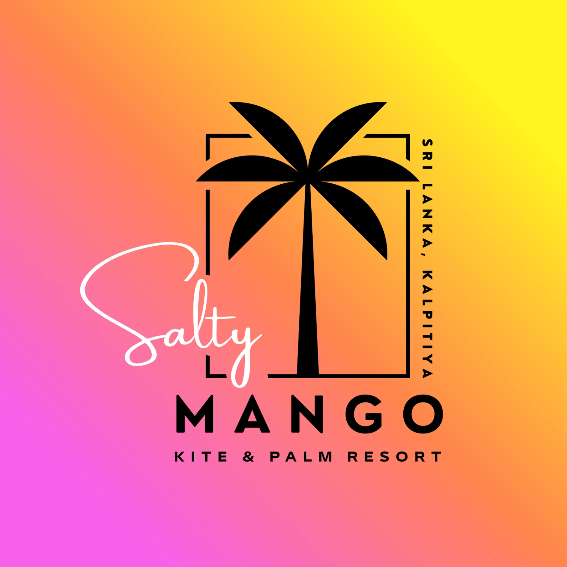 Salty MANGO Kite & · Palm Resort · Sri Lanka · Kalpitiya